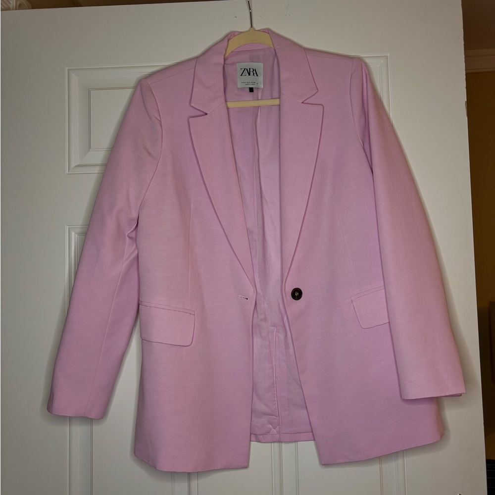 Zara Women's Pink Blazer